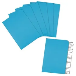 ELCO Sichthüllen »Ordo discreta« A4 Papier 100 Stück blau
