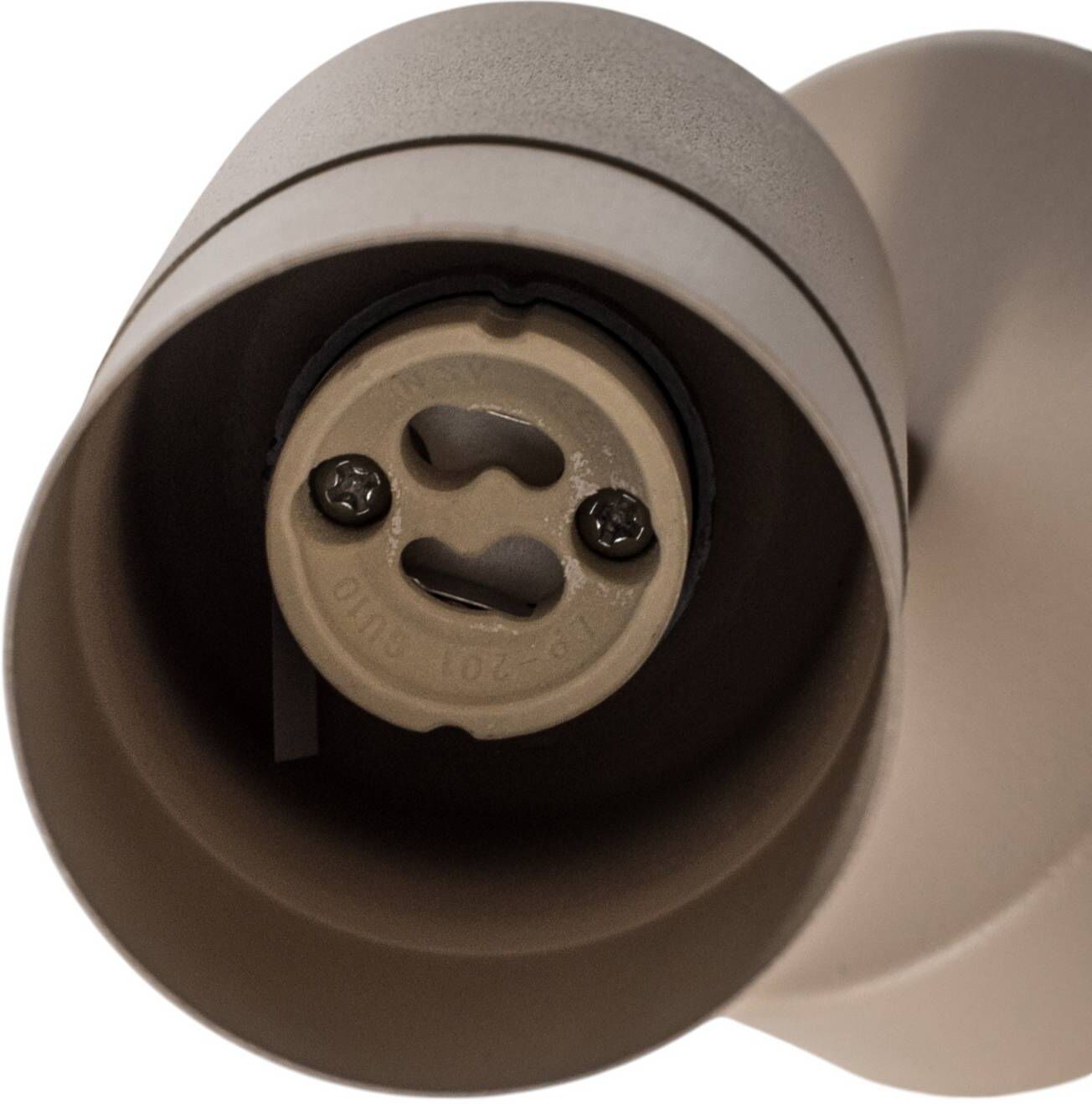 Wandstrahler Link, beige, Breite 8 cm, Stahl Link Luminex, dimmbar, creme / amber, für Wohn- / Esszimmer, Metall, Modern, Strahler