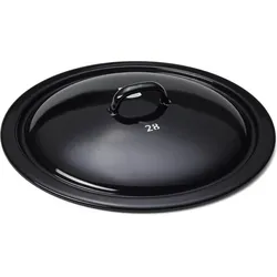 Riess Deckel ø28cm RIESEN&ZWERGE, Zubehör Kochgeschirr, Schwarz
