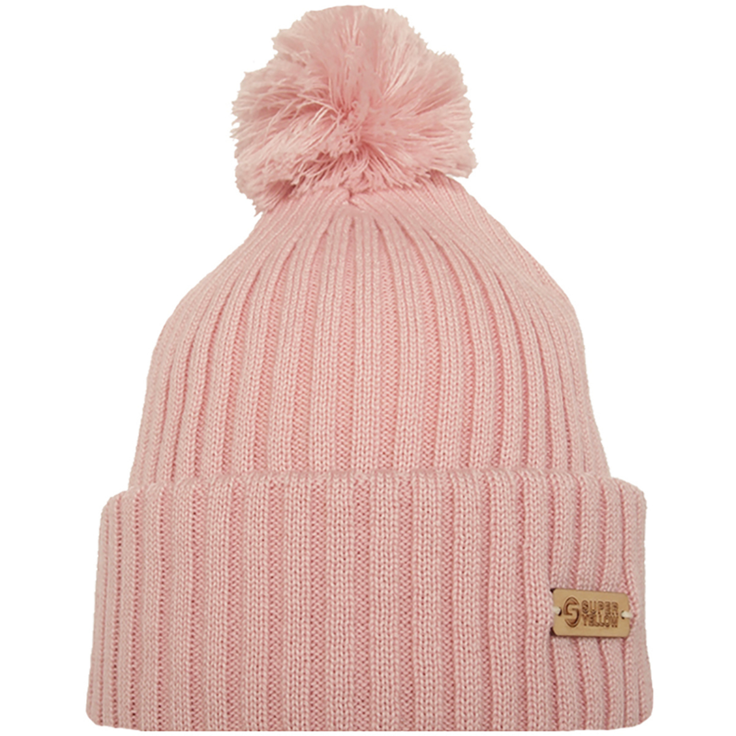 Superyellow Kide Mützen & Beanies pink Lifestyle Hautfreundlich Merinowolle