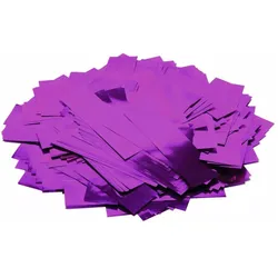 TCM Metallic Konfetti rechteckig 55x18mm, pink, 1kg