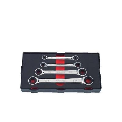 FORCE Ratschen-Doppelringschlüsselsatz K50411