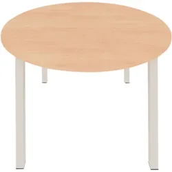 Rundtisch mit Quadratrohrfuß von 30x30 mm