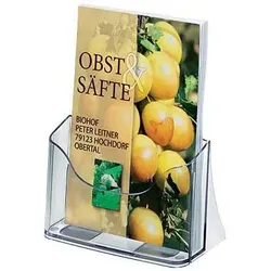 sigel Tischprospekthalter DIN A5 - transparent