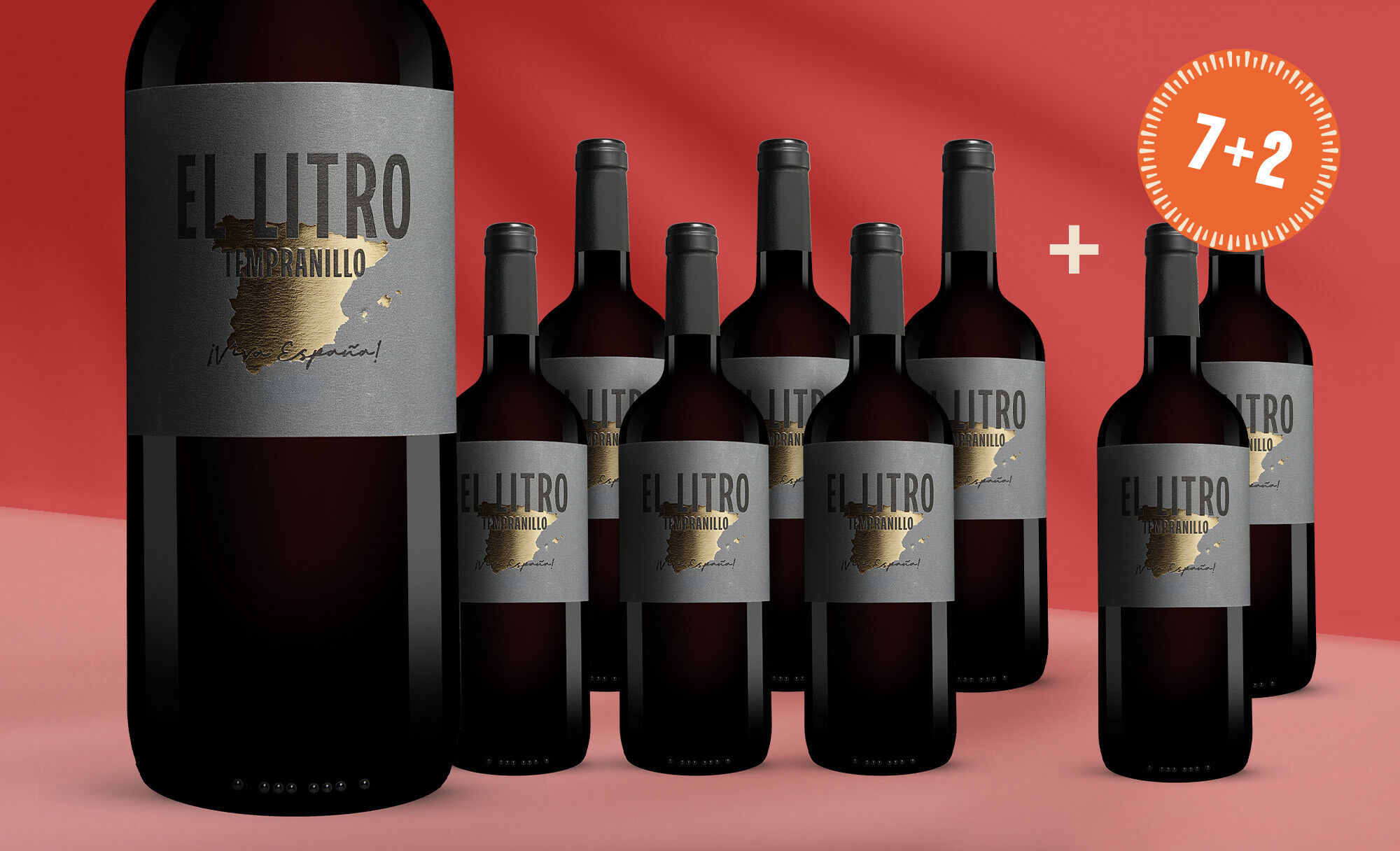 Hammeken Cellars El Litro Tempranillo 2025 13.5% Vol. Weinpaket  aus Spanien
