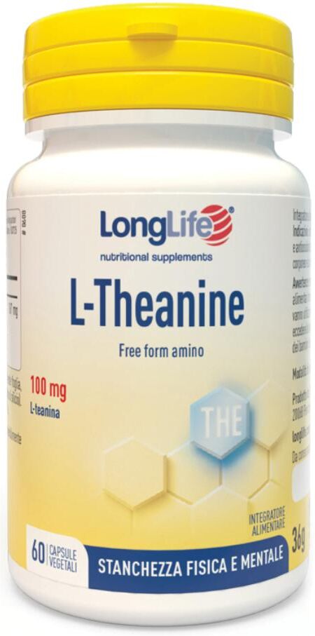 LONGLIFE Srl LongLife, L-Theanine, 60 Capsule