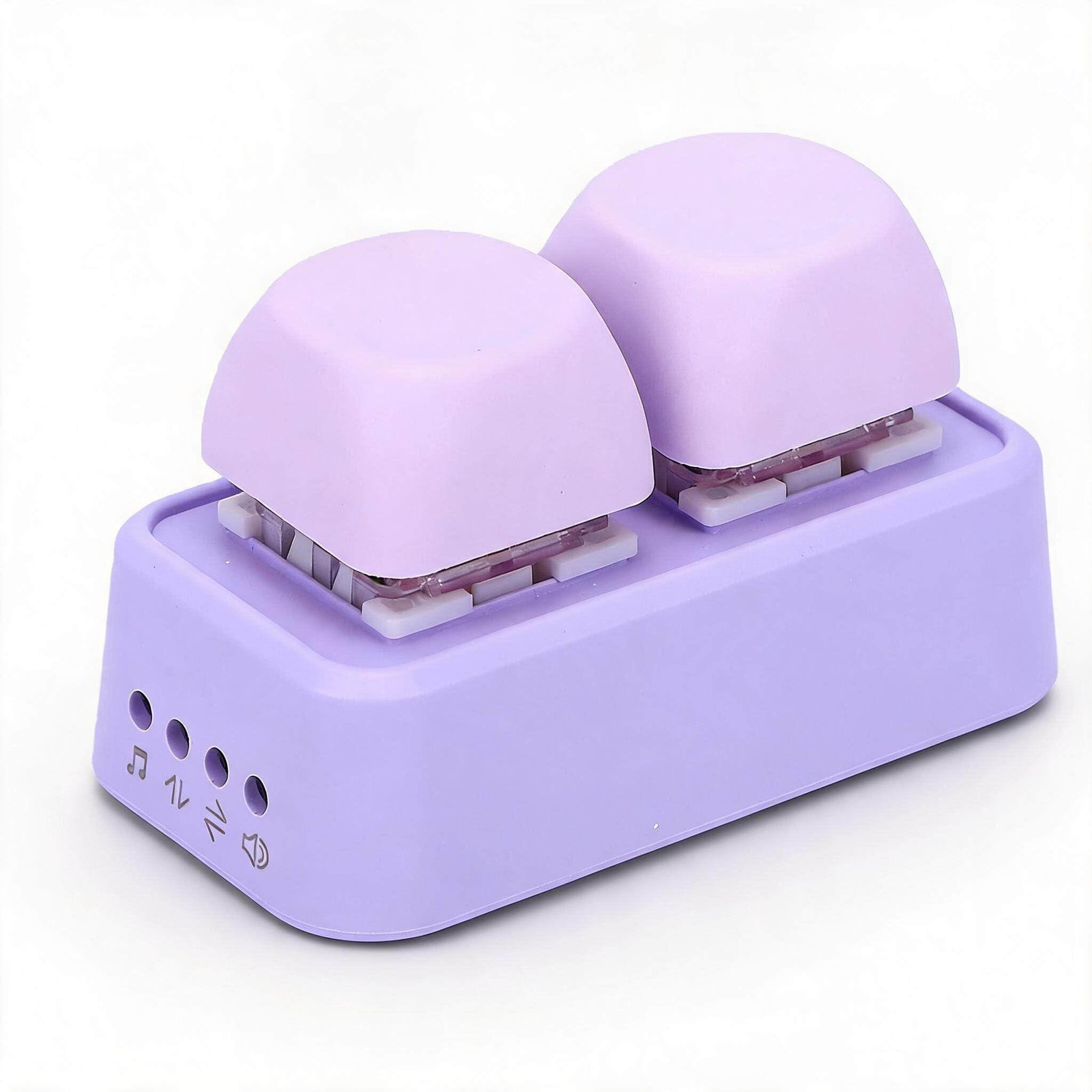 Selius Bluetooth Page Turner Macro-toetsenbord met 2 Toetsen, Draadloos en USB-programmeerbaar
