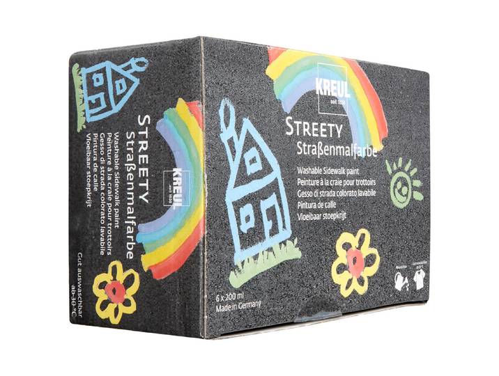 Kreul Streety Strassenmalfarbe 6 × 200 ml
