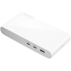 Lenovo 500 USB Type-C Universal Dock (USB-C, 8 Ports), Dockingstation + USB Hub, Weiss