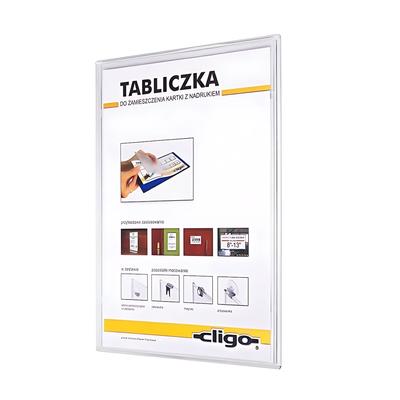 Pantaplast Info-Sign selbstklebendes Schild A4 starkes Plastik
