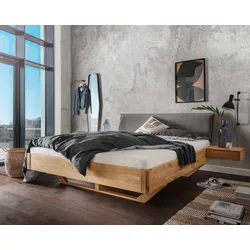 Massivholz »La Dolce Vita XV« Wildeiche Massivholzbett 200x220 cm