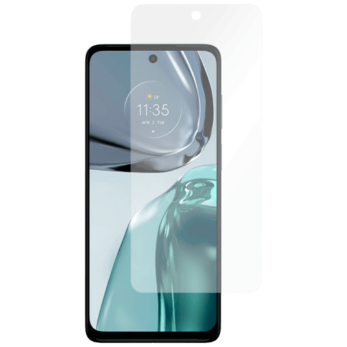 Just in Case Gehärtetes Glas Clear Displayschutzfolie Motorola Moto G62 5G