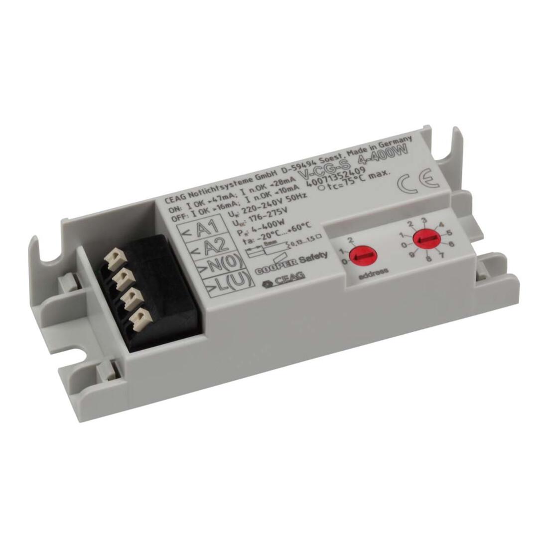 Ceag Notlichtsysteme Überwachungsmodul 4-400W 220-240V VCG-S4-400W (40071352409)