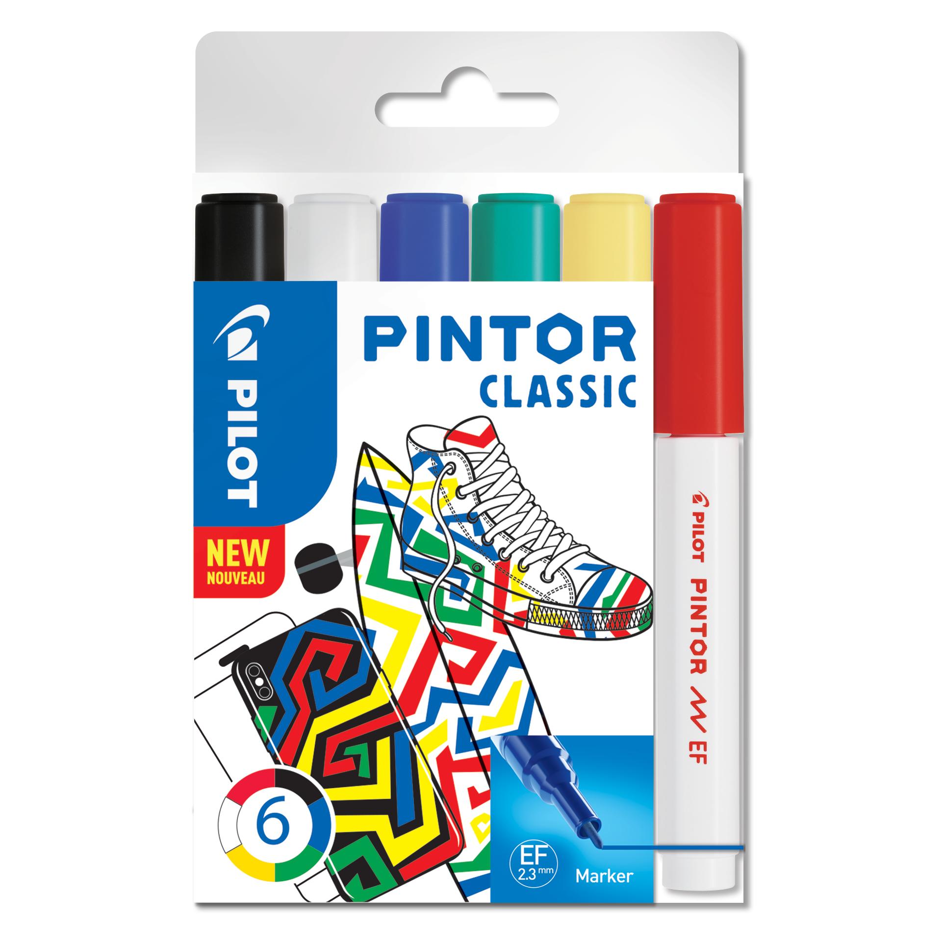 Pilot Pintor Extra Fein Set à 6 Classic (6x) (S6/0537496)