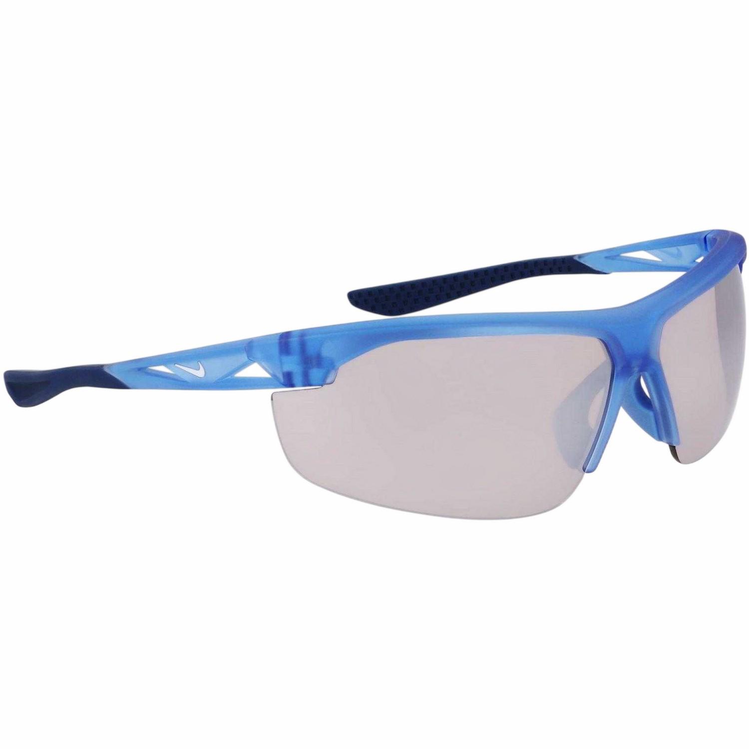Nike - "Windtrack" Sport-Sonnenbrille für Herren/Damen Unisex (Polarnacht/Chrom)
