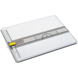 Aristo, Unterlage, Zeichenplatte Economy-Board A3 schlagfester Kunststoff grau (42 x 29.70 cm)