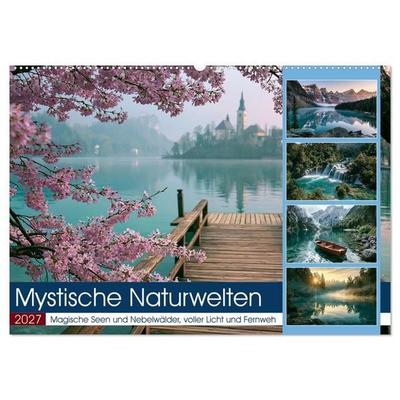 Mystische Naturwelten (Wandkalender 2027 DIN A2 quer), CALVENDO Monatskalender