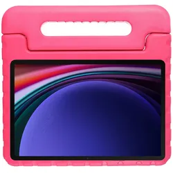 Cazy Schutzhülle Kompatibel mit Samsung Galaxy Tab S9 / S9 FE Kinderhulle Back Cover Classic für Kinder (Samsung Galaxy Tab S9, Samsung Galaxy Tab S9 FE), Tablet Hülle, Rosa