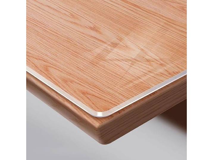 Eiauiuo Klare Matte PVC Tischfolie Dicke Tischschutzfolie Für Esstische Strapazierfähiger Tischschutz, Schützt Vor Flecken Beschädigungen, Für Ess Und Arbeitsbereiche(Transparent 3mm,100*130cm)