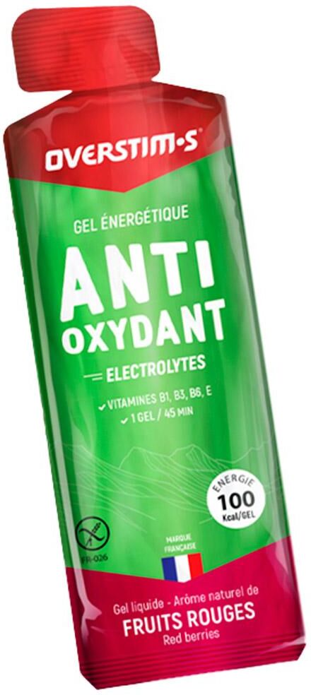 Overstims  - Antioxydant 34 g. Fruits Rouges - Gel Energétique