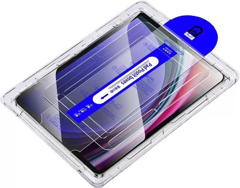 INF Samsung Galaxy Tab S9 FE Displayschutzfolie [12,4-Zoll], Gehärtetes Glas, Einfache Installation