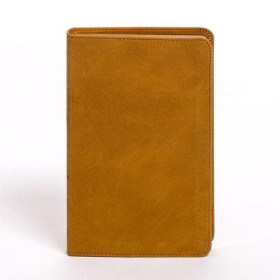 KJV Personal Size Bible, Camel Suedesoft Leathertouch, von Holman Bible Publishers, B&H Publishing Group
