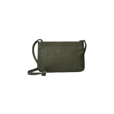 Handtasche STILL NORDIC "Still Nordic Bag Khloe", Damen, Gr. onesize, grün (schwarz olive), Obermaterial: 100% Leder, Taschen Handtasche