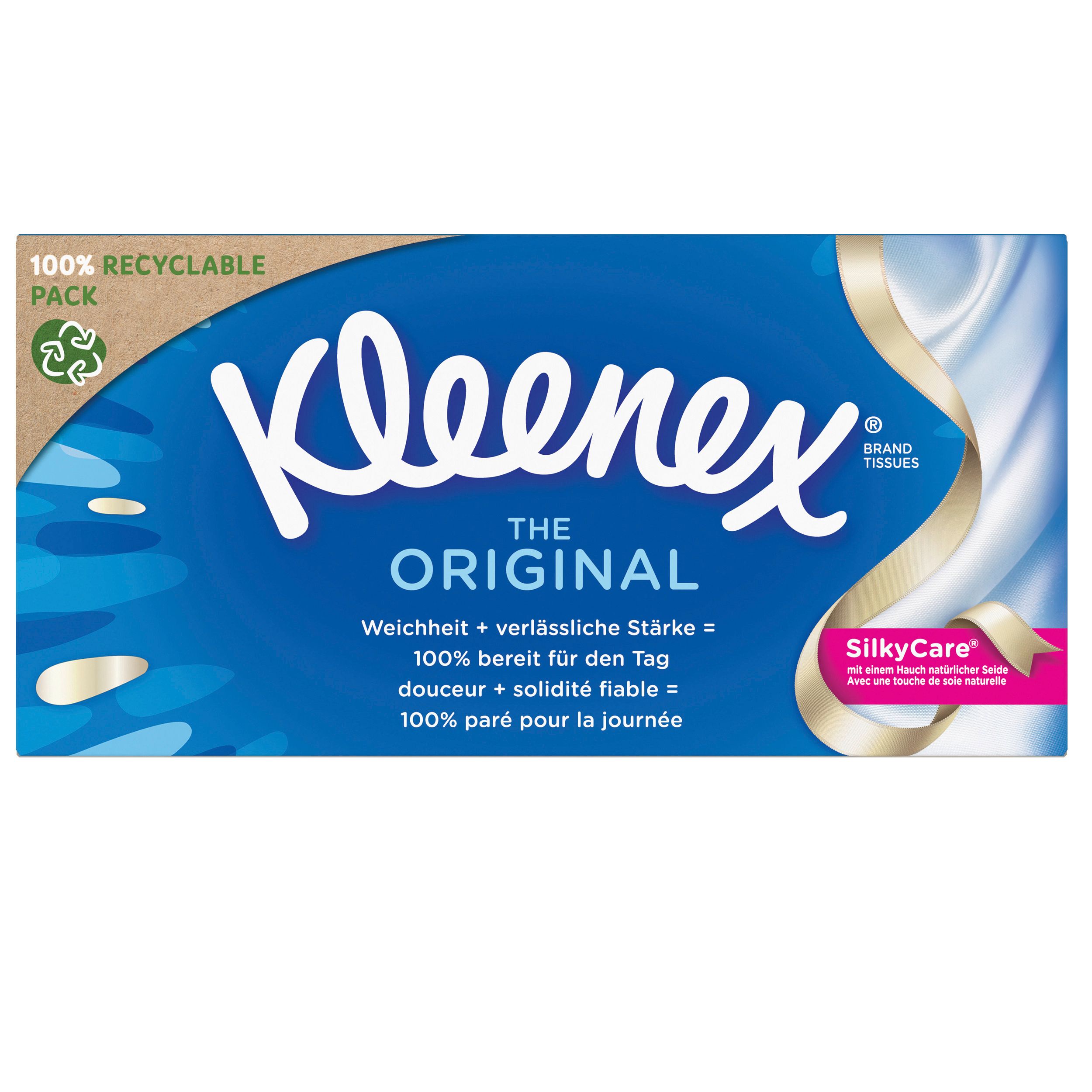 Kleenex Kosmetiktuch Original Single 3-l w 24 Stk St Tücher