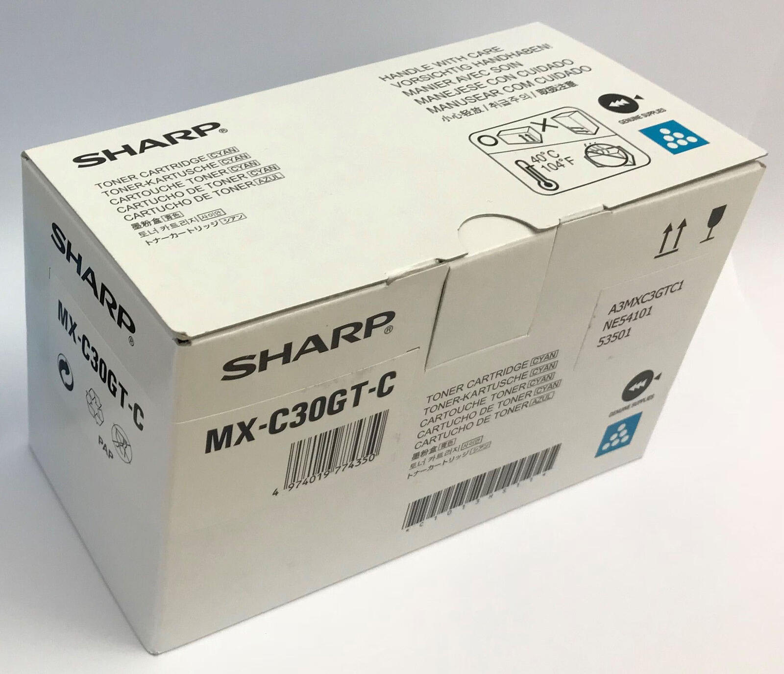 Sharp Original MXC30GTC Toner - cyan (MXC30GTC )