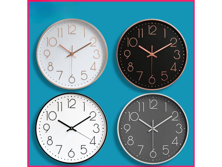 Horloge murale horloge salon horloge tenture murale créative statique tenture murale