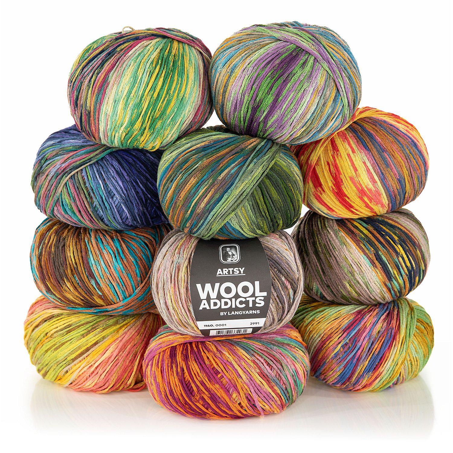 Lang Yarns Wolle WOOLADDICTS Artsy