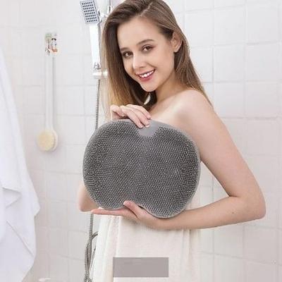 Badematte rutschfeste entfernen abgestorbene Haut faule Leute reiben Rückenartefakt Silikon Dusche Fußwäscher Rückenbürste Badezimmer Massager sauber