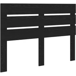 vidaXL Kopfteil Schwarz Eichen-Optik 150 cm Holzwerkstoff