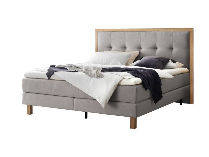 Hasena Pronto Solara Boxspringbett Eiche bright