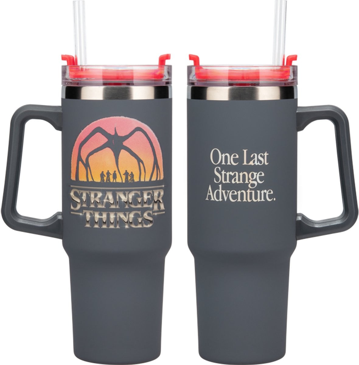 Paladone Stranger Things 5 Drinkbeker met rietje, 900 ml