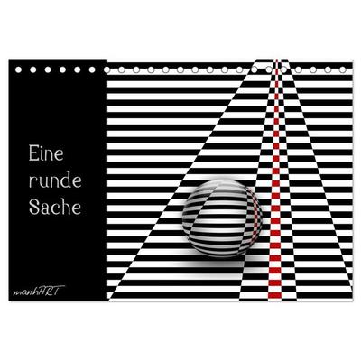 Eine runde Sache (Tischkalender 2026 DIN A5 quer), CALVENDO Monatskalender