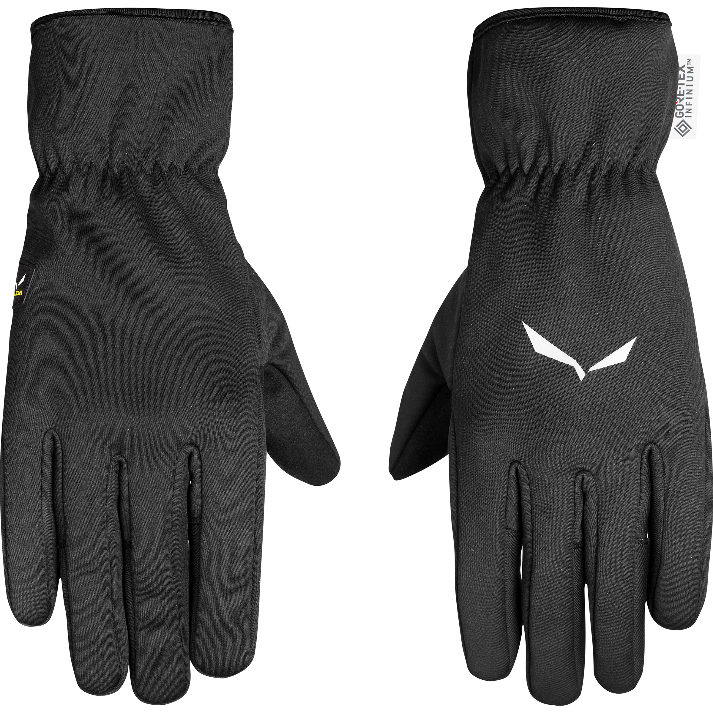 Salewa WS Damen Fingerhandschuhe schwarz Größe XXL Trekking Widerstandsfähig Windstopper | GORE-TEX