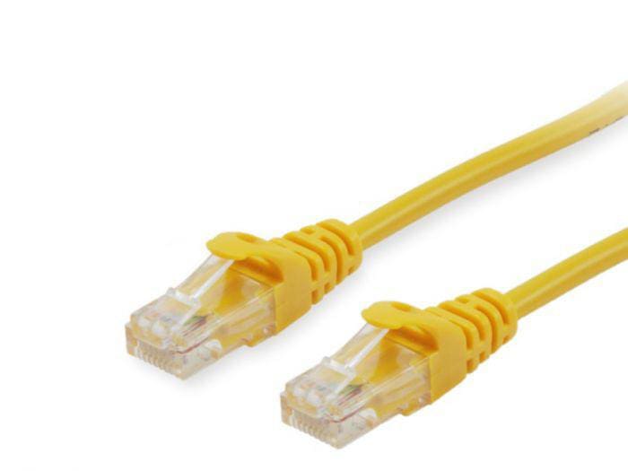 Equip 62547507101 Patchkabel, Cat.6, U/UTP, 0.15m, Gelb