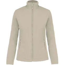 Kariban Damen Microfleece Jacke 'Maureen' Fleece-Jacke K907 beige M