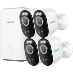 Reolink Home Hub mit 4x Argus 3 Pro, Smart Home Hub