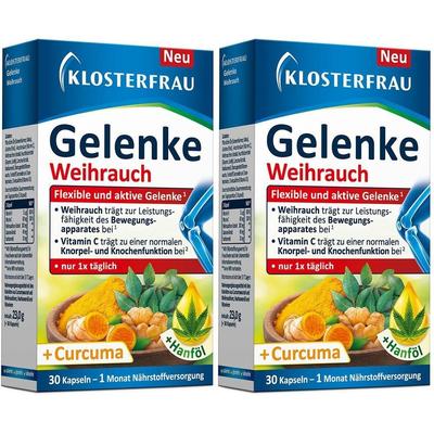 Klosterfrau Gelenke Weihrauch Weichkapseln 2x 2x30 St