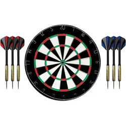 Koor Dartboard-Set, 7-teilig, Dartboardtyp: Sisal