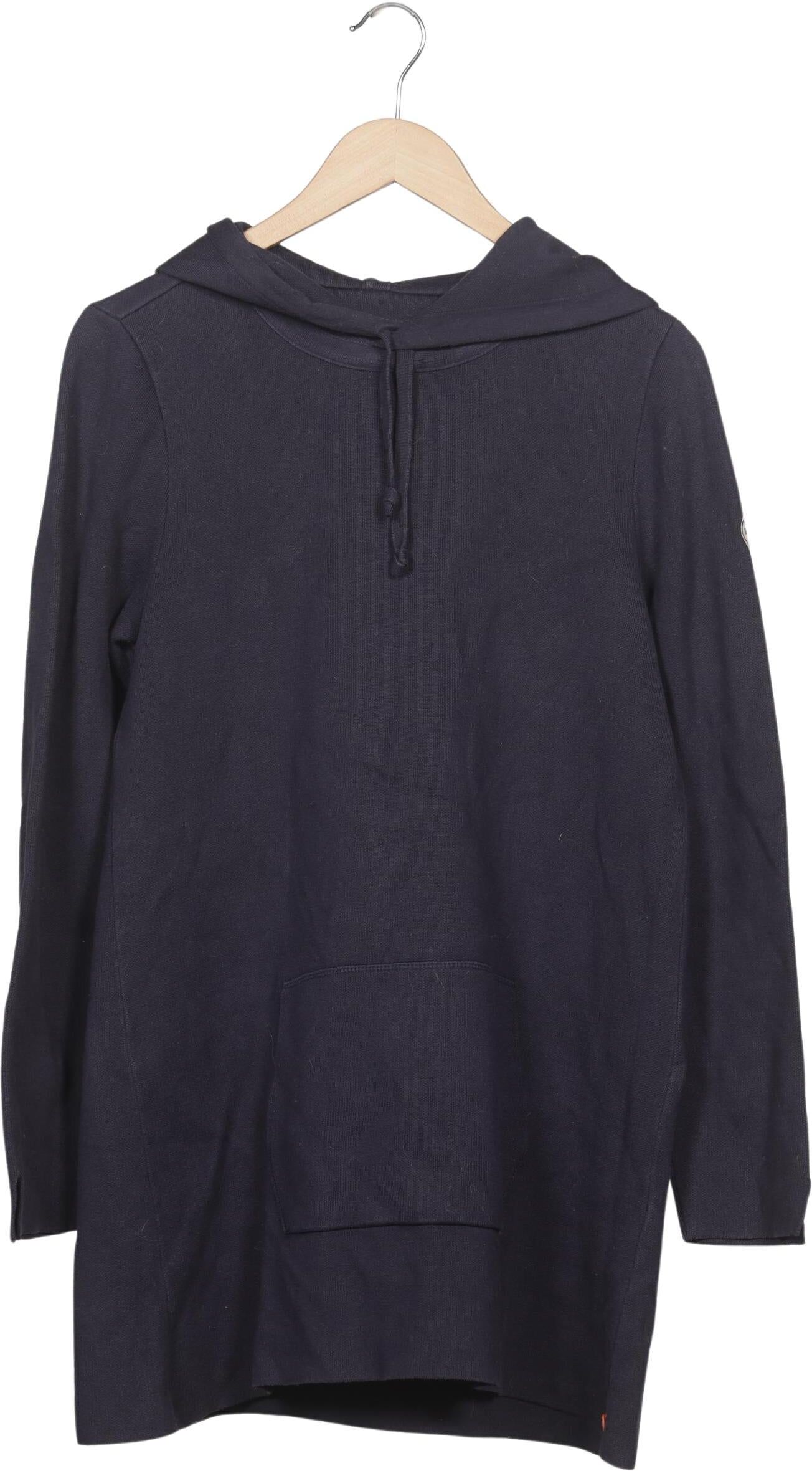 Adenauer & Co Damen Kapuzenpullover, Marineblau, Gr. M, Baumwolle - Second Hand