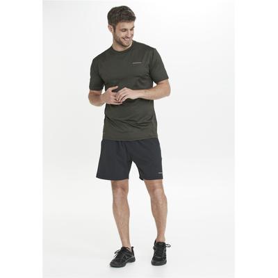 Funktionstights ENDURANCE "GATUN", Herren, Gr. XL, US-Größen, schwarz, 87% Polyester, 13% Elasthan, unifarben, kurz, Hosen, mit praktischer Innentights