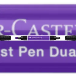 Faber Castell Tuschestift PAP Dual Marker purpurviolett
