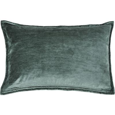 Dekokissen DONE. "Fame", grün (iceberg grün, meliert), B:40cm H:1cm L:60cm, Polyester, Dekokissen_Sitzkissen_Kissenhüllen, Hohe Lichtreflektion