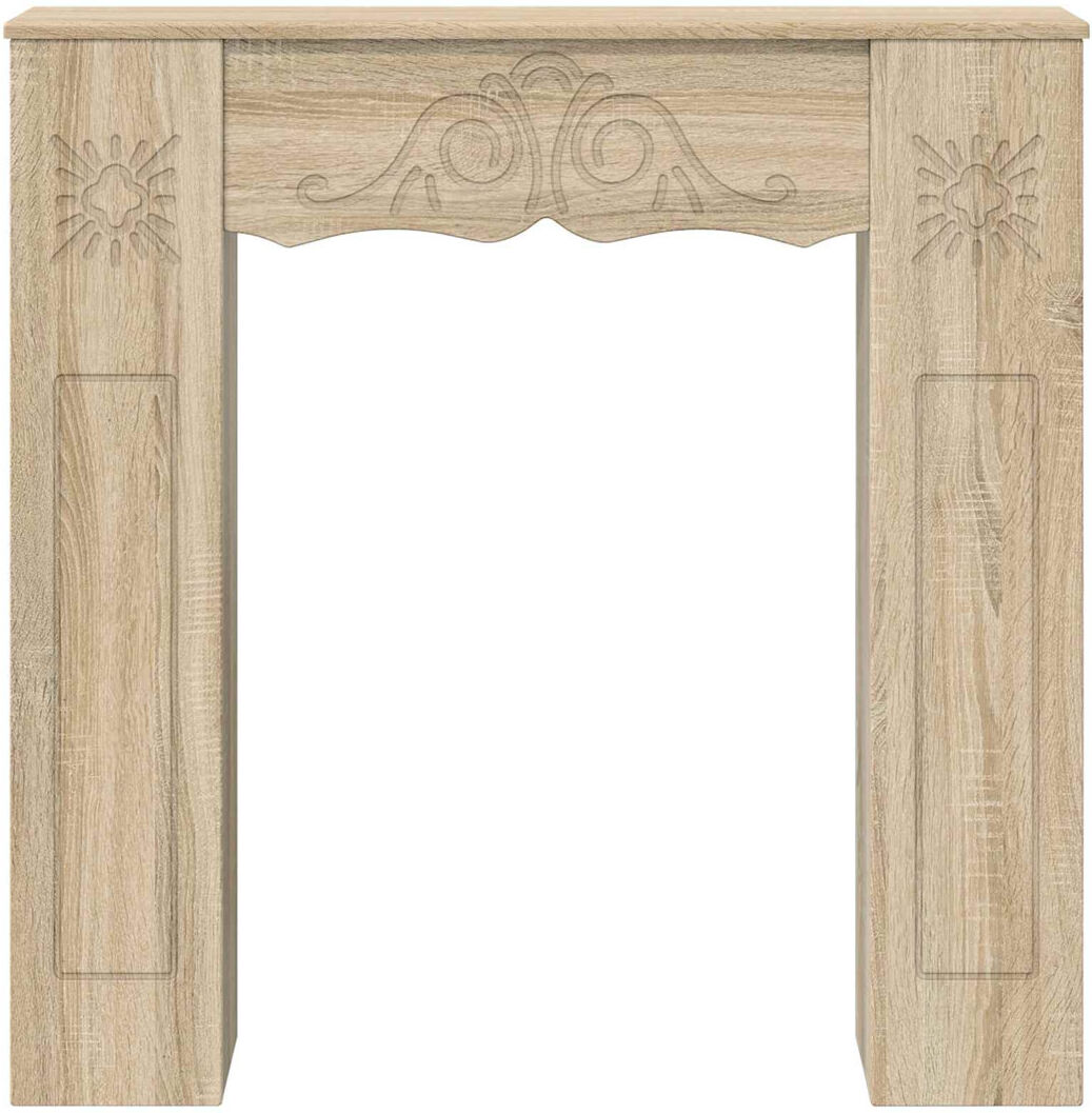 Brayden Studio Fireplace Mantel Sonoma 102cm H X 102cm W X 20cm D