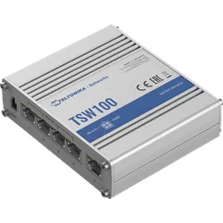 TELTONIKA TSW100 - Switch, 5-Port, Gigabit Ethernet, PoE+
