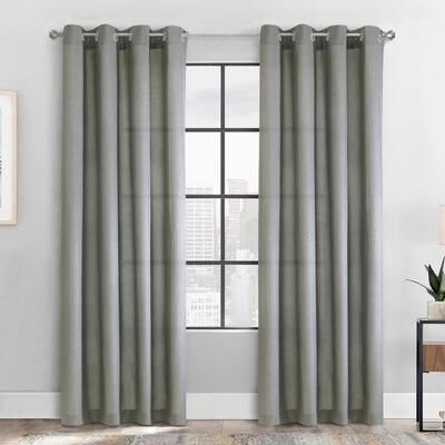 Habitat Milo Light Filtering Grommet Curtain Panel