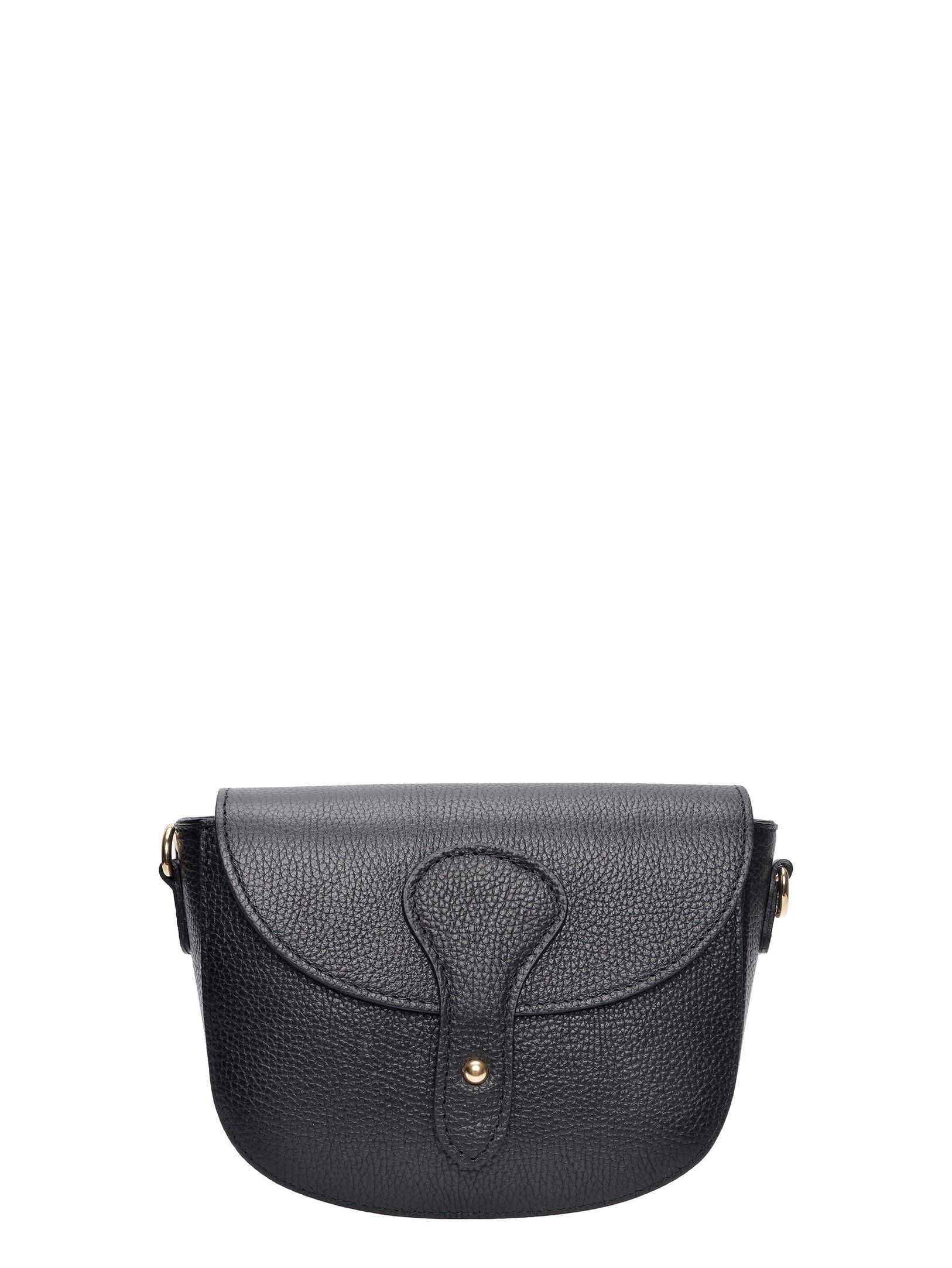 Roberta M Schwarz Rindsledertasche